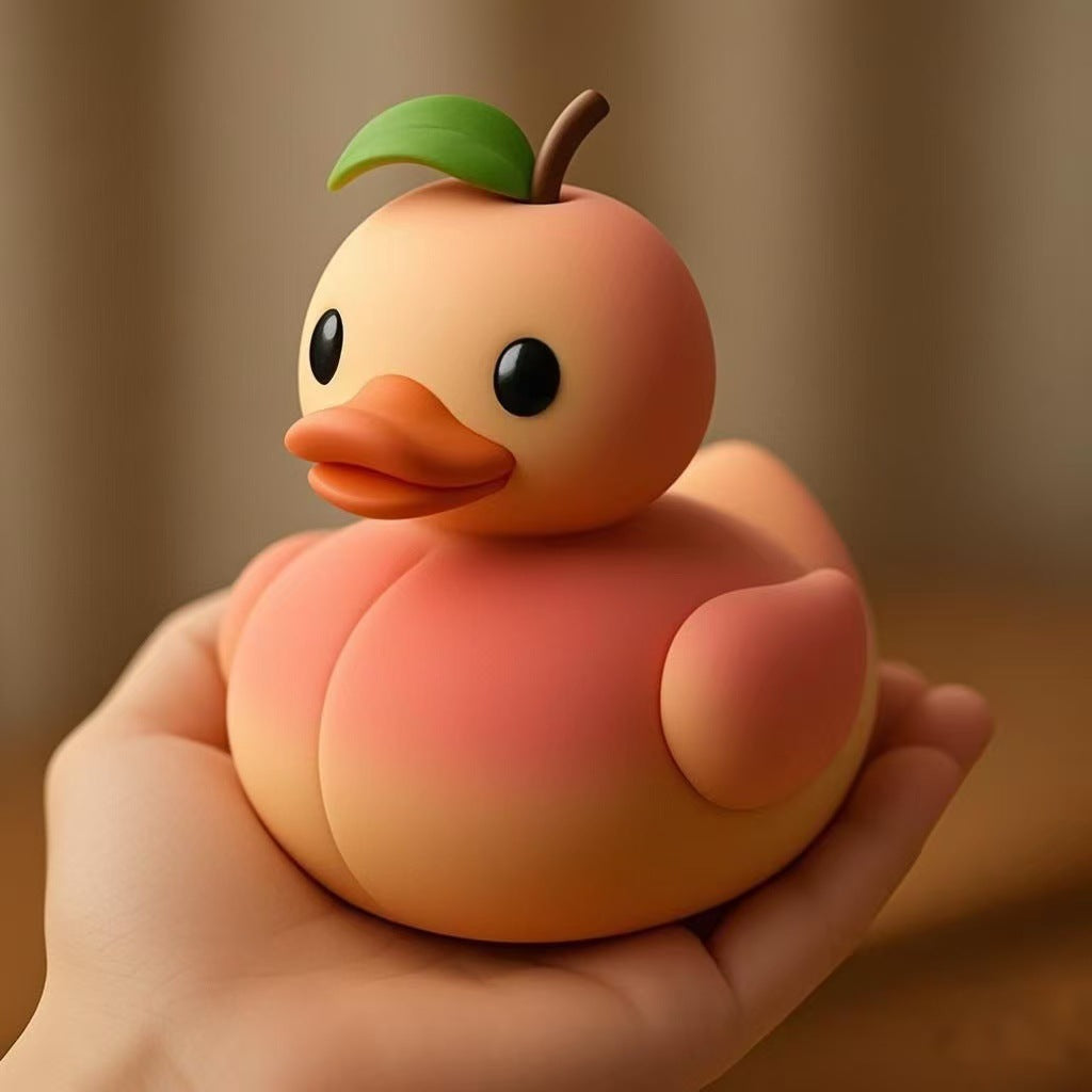 Wholesale whimsical fruit series duck ornaments